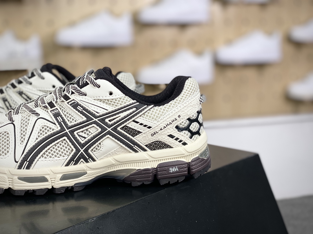 200 ASICS/亚瑟士 Tiger Gel-Kahana 8代系列低帮跑步鞋“浅灰灰黑”1012B634-020