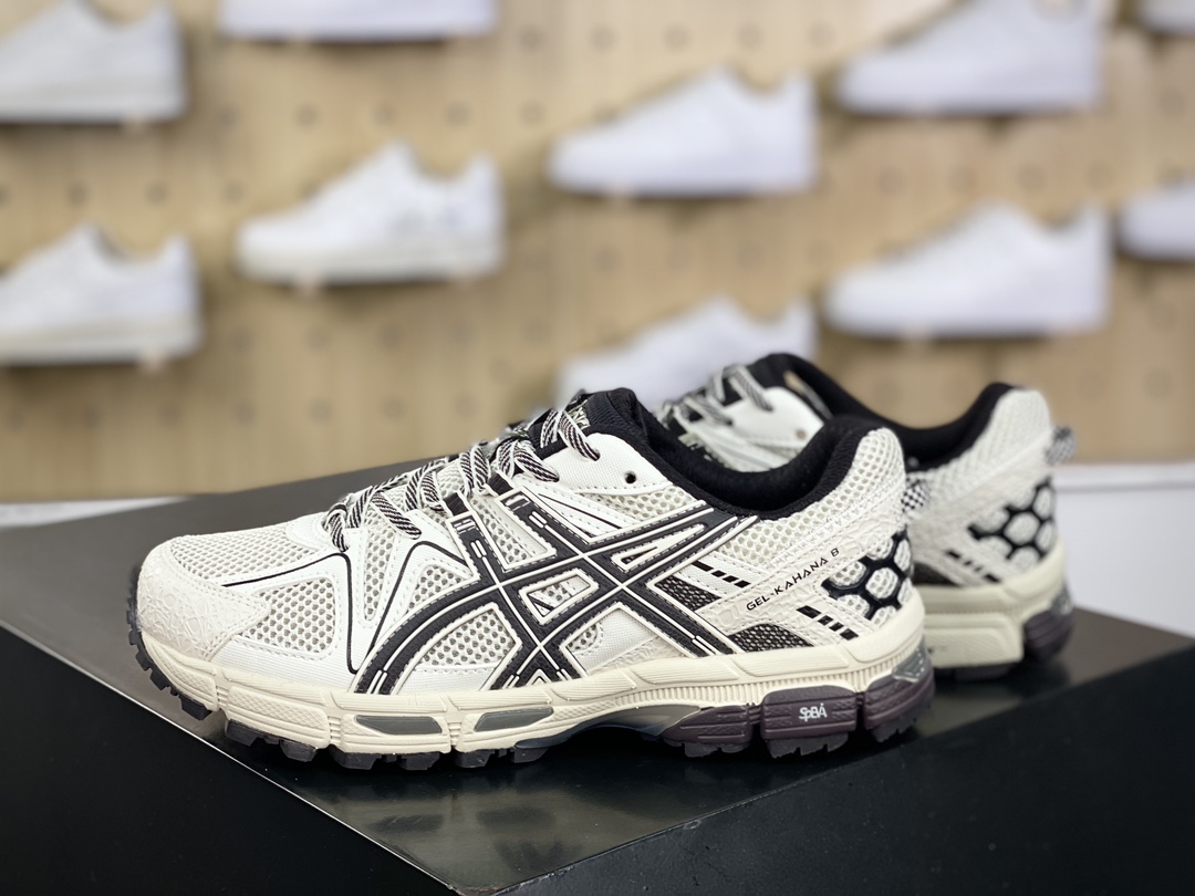 200 ASICS/亚瑟士 Tiger Gel-Kahana 8代系列低帮跑步鞋“浅灰灰黑”1012B634-020