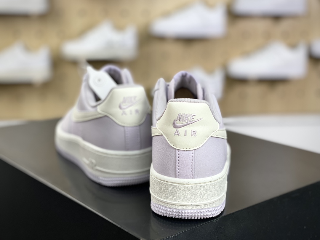 200 耐克Nike Air Force 1’07 Low Next Nature”Pink Rice”空军一号板鞋“皮革浅粉米白”DV3808-001