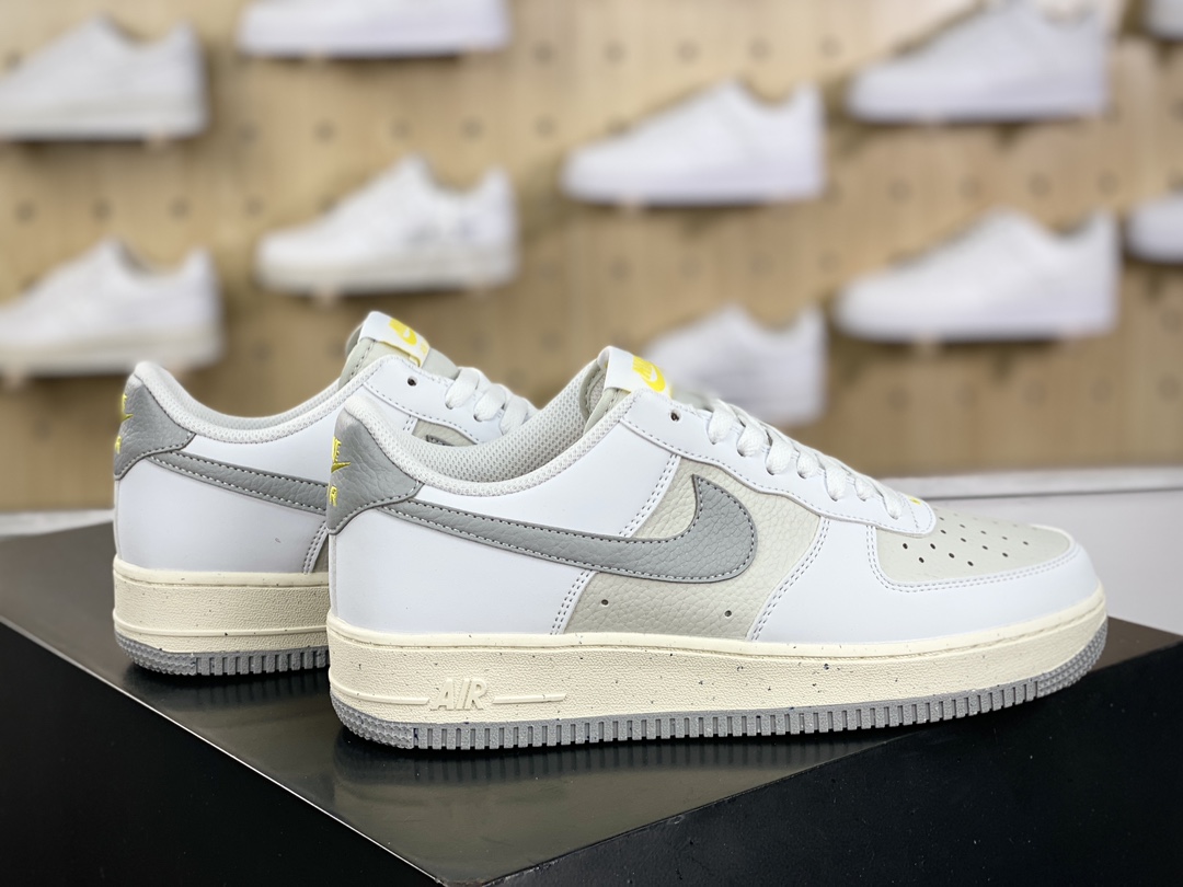 200 耐克Nike Air Force 1'07”40th Anniversary/White Grey”空军一号板鞋“白灰灰钩”FZ4620-100