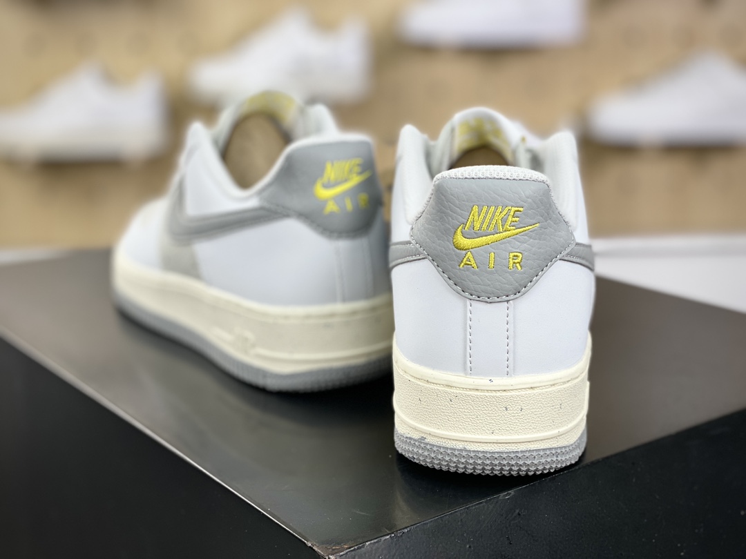 200 耐克Nike Air Force 1'07”40th Anniversary/White Grey”空军一号板鞋“白灰灰钩”FZ4620-100