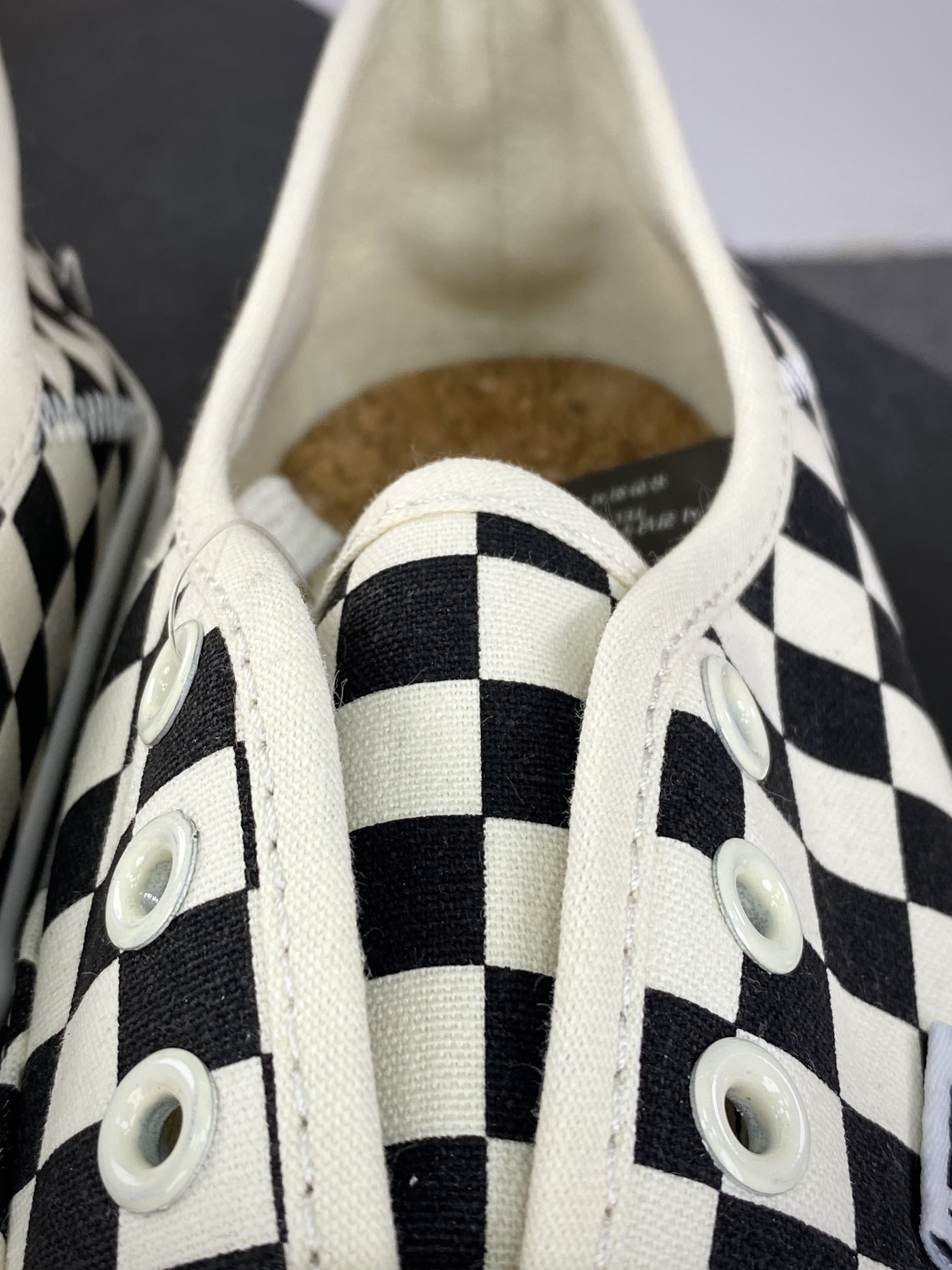 130 Vans Classic Slip-on VR3 SF”Black/White/Checkerboard”经典一脚板鞋“帆布黑白灰棋盘格子”VNOA4BX5BPS