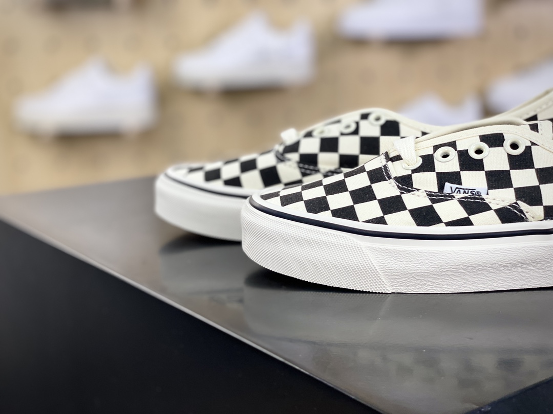 130 Vans Classic Slip-on VR3 SF”Black/White/Checkerboard”经典一脚板鞋“帆布黑白灰棋盘格子”VNOA4BX5BPS