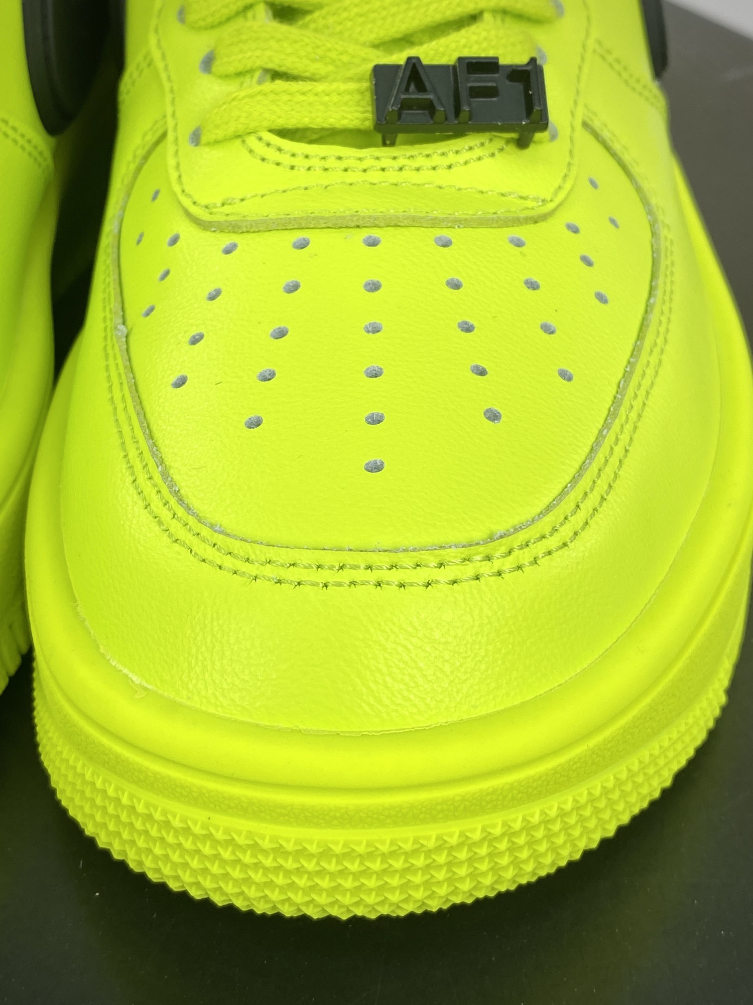 260 Nike Air Force 1 Low SP"Flash Lime"空军一号板鞋“联名荧光绿酸橙黑大钩”DV3464-100