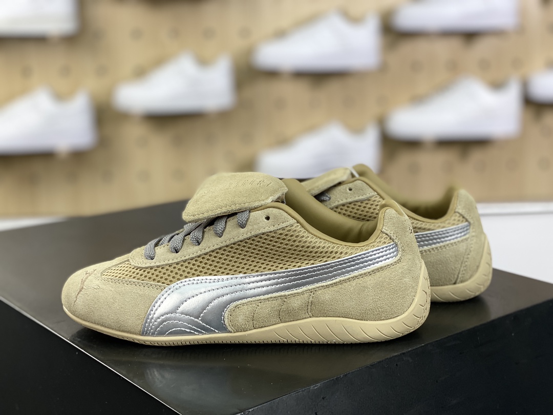 180  Puma Speedca"Prairie Tan Matte Silver"极速赛车鞋“翻毛沙土棕银”397397-02