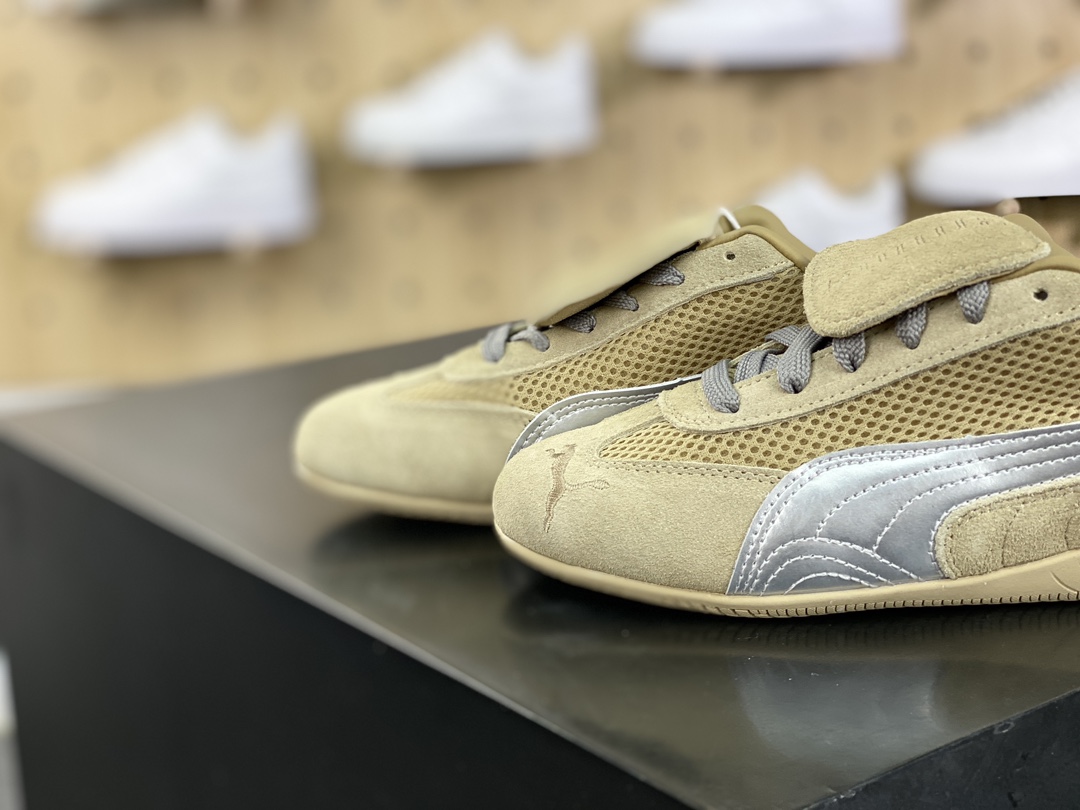 180  Puma Speedca"Prairie Tan Matte Silver"极速赛车鞋“翻毛沙土棕银”397397-02