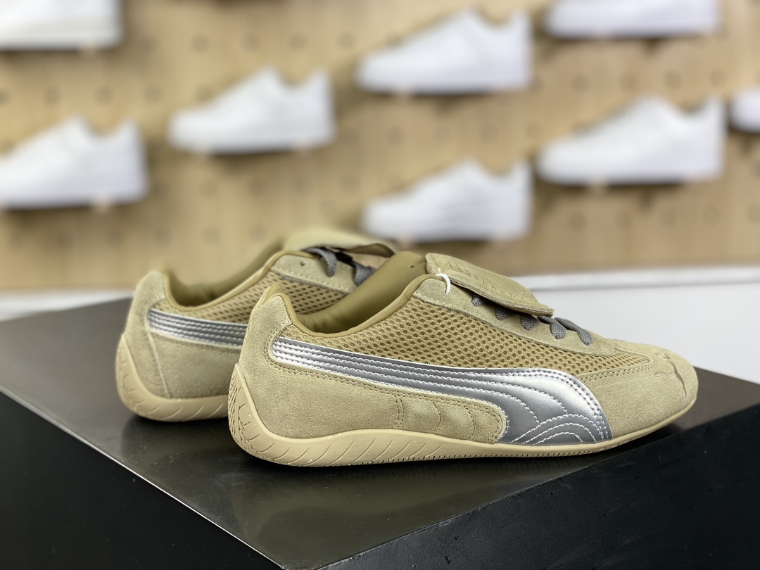 180  Puma Speedca"Prairie Tan Matte Silver"极速赛车鞋“翻毛沙土棕银”397397-02