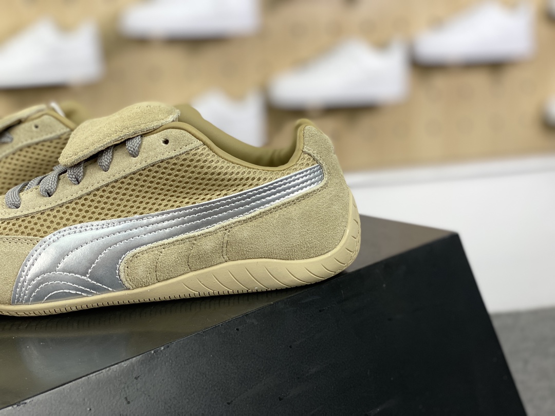 180  Puma Speedca"Prairie Tan Matte Silver"极速赛车鞋“翻毛沙土棕银”397397-02