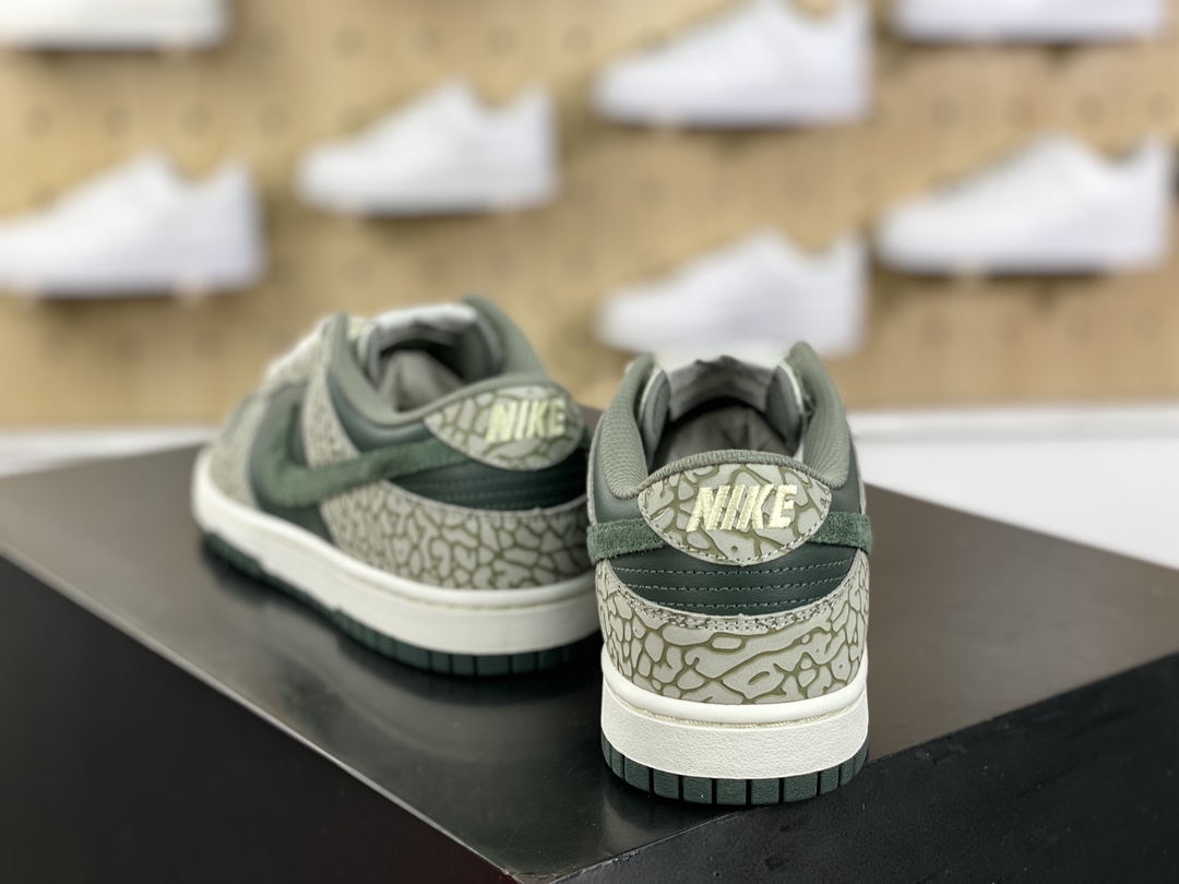 240 耐克Nike Dunk Low Premium"Urban Landscape 2.0"扣篮板鞋“绿白爆裂纹”HF4878-053