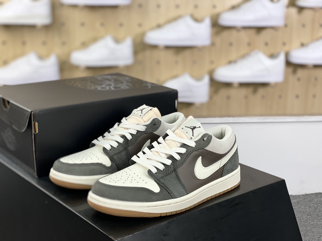 220 耐克Nike Air Jordan 1 Low”SNKRS Day Korea”AJ1乔丹一代低帮篮球鞋“喜鹊灰白韩国限定”FD0399-004