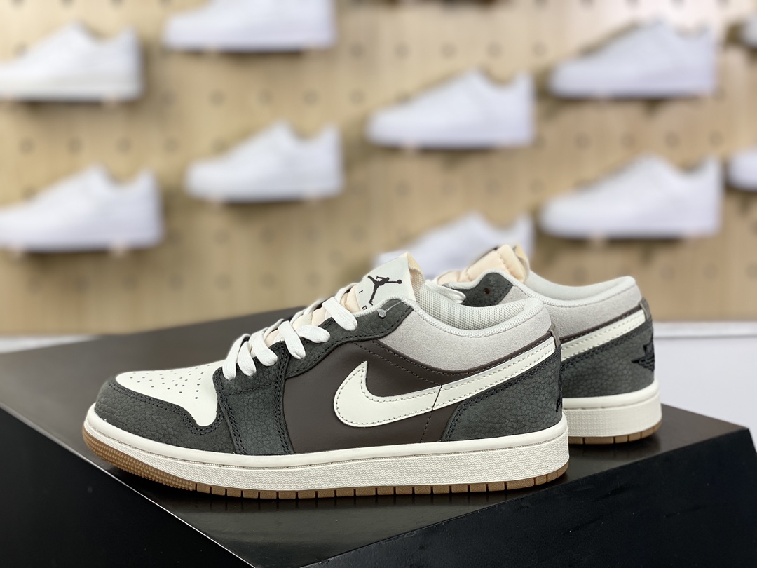 220 耐克Nike Air Jordan 1 Low"SNKRS Day Korea"AJ1乔丹一代低帮篮球鞋“喜鹊灰白韩国限定”FD0399-004