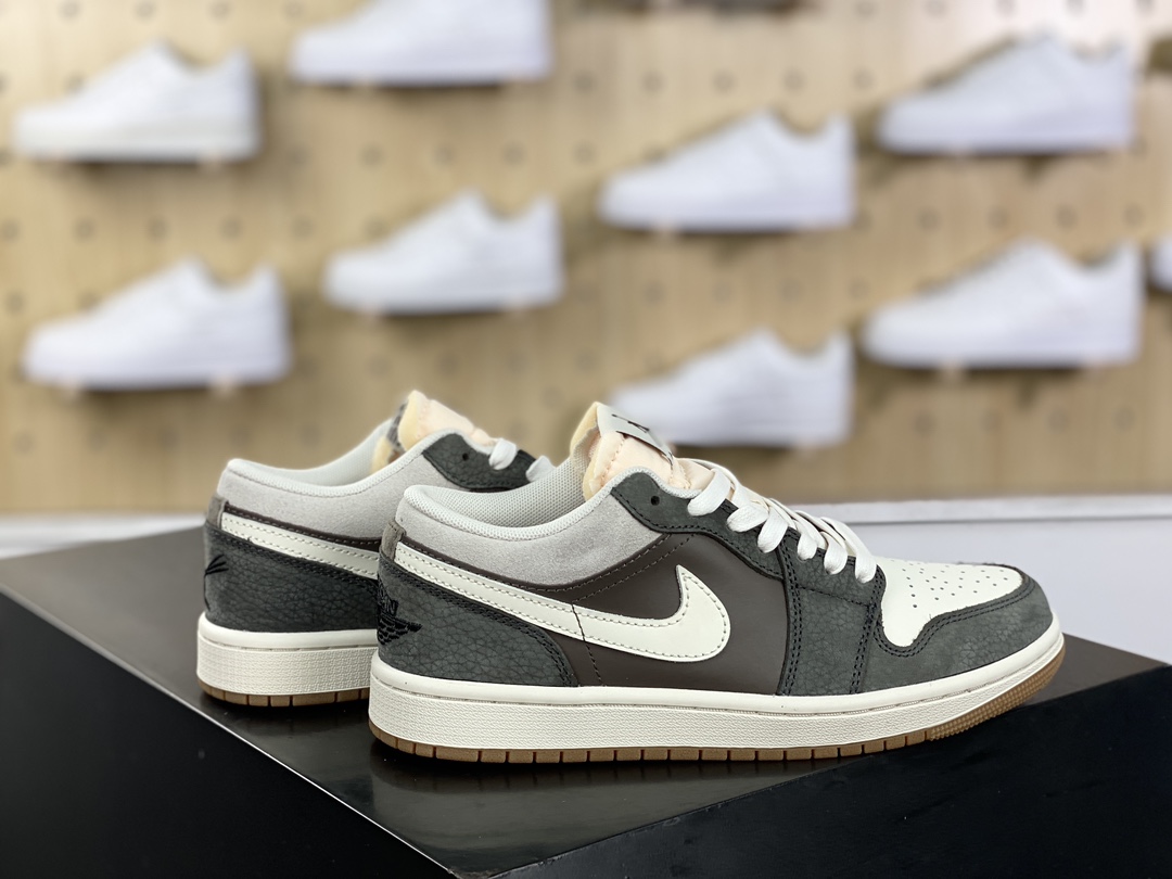 220 耐克Nike Air Jordan 1 Low"SNKRS Day Korea"AJ1乔丹一代低帮篮球鞋“喜鹊灰白韩国限定”FD0399-004