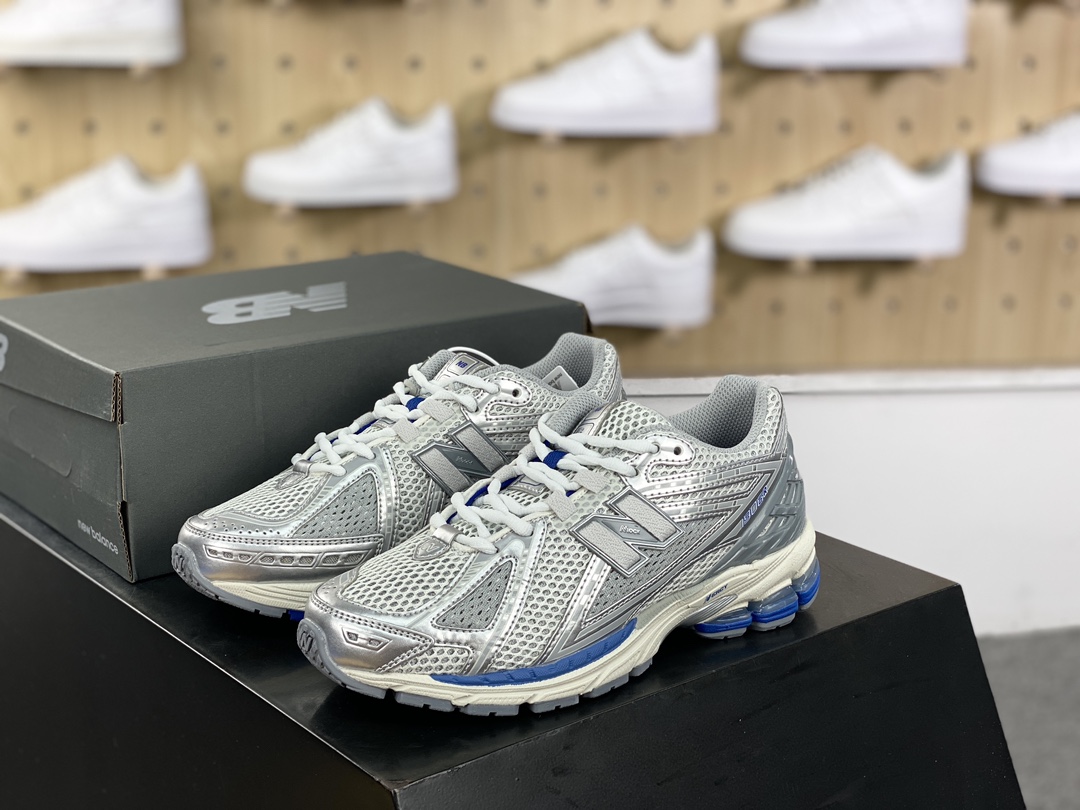 220 NB新百伦New Balance 1906R”Silver Metallic/Blue”系列低帮慢跑鞋“金属银白蓝”M1906RQA