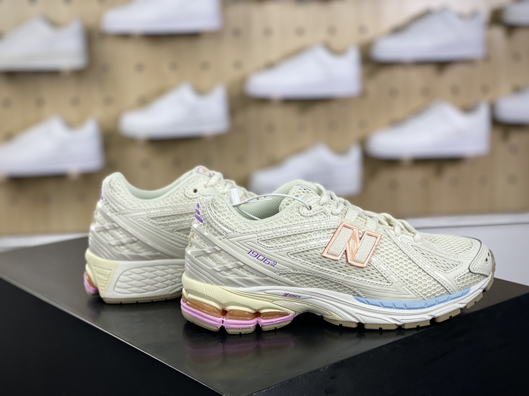 220 NB新百伦New Balance 1906R"Beige"系列低帮复古老爹慢跑鞋“米白淡黄蓝粉”M1906RBP