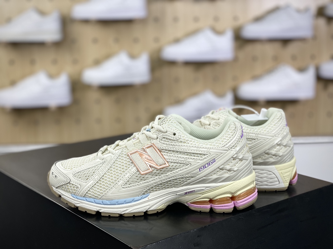 220 NB新百伦New Balance 1906R"Beige"系列低帮复古老爹慢跑鞋“米白淡黄蓝粉”M1906RBP