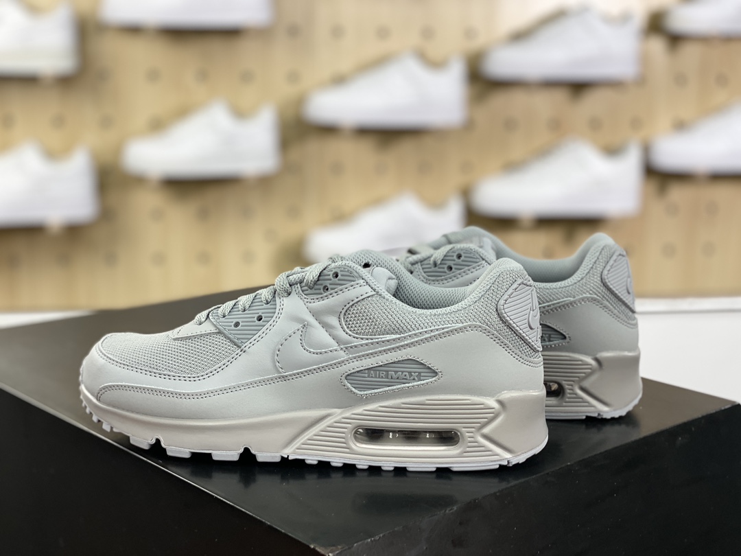 200 耐克Nike Air Max 90"Wolf Grey"系列低帮慢跑鞋“狼灰”CN8490-001