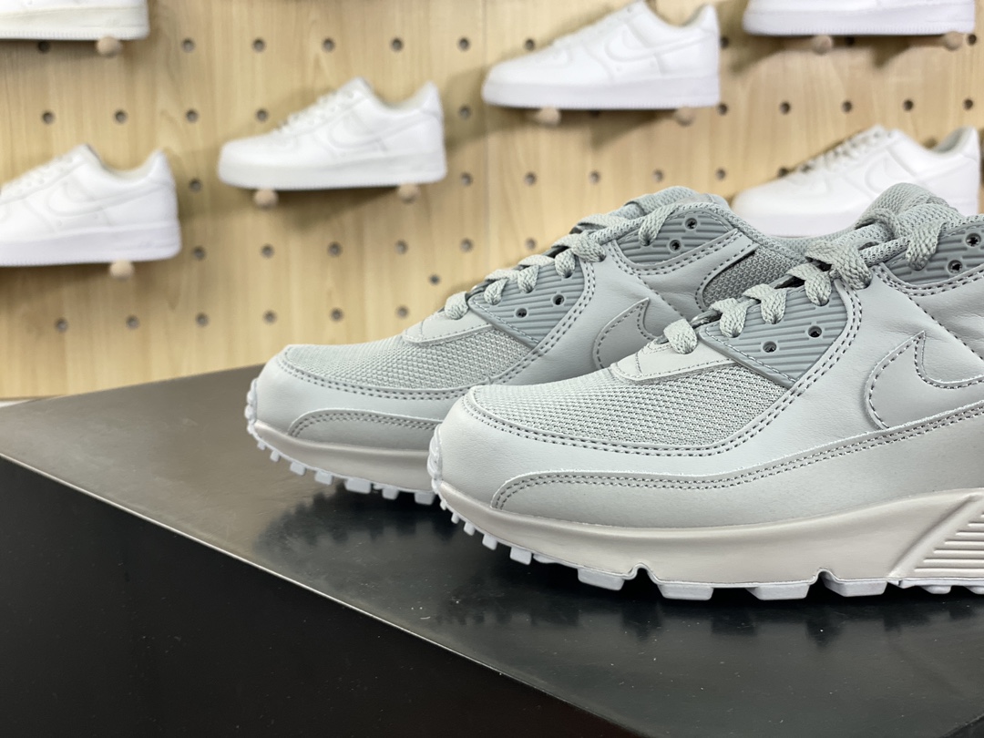 200 耐克Nike Air Max 90"Wolf Grey"系列低帮慢跑鞋“狼灰”CN8490-001