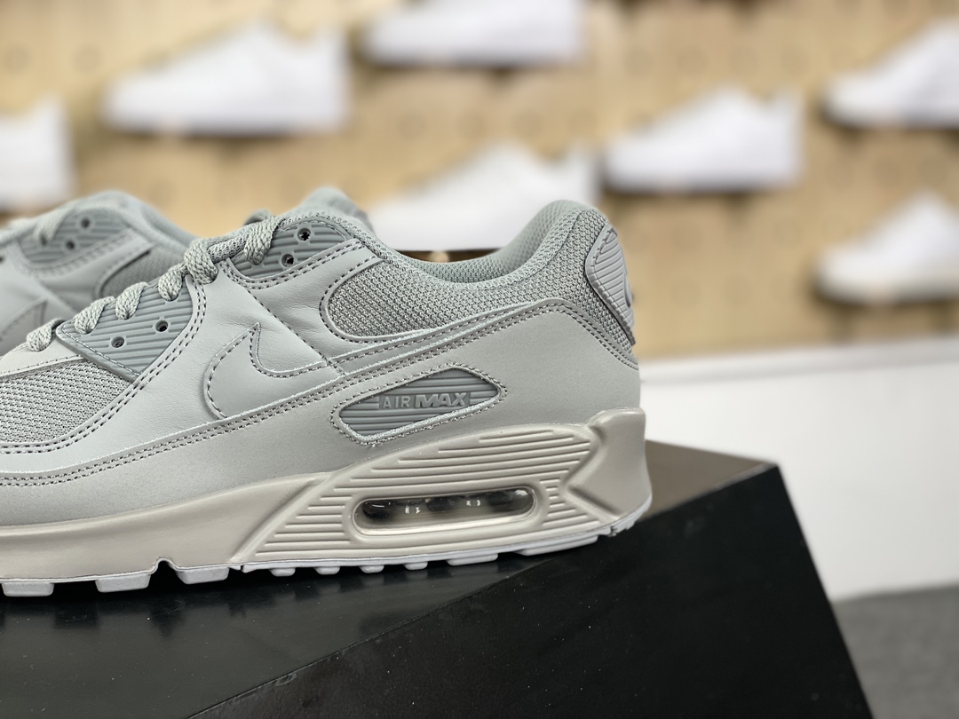 200 耐克Nike Air Max 90"Wolf Grey"系列低帮慢跑鞋“狼灰”CN8490-001