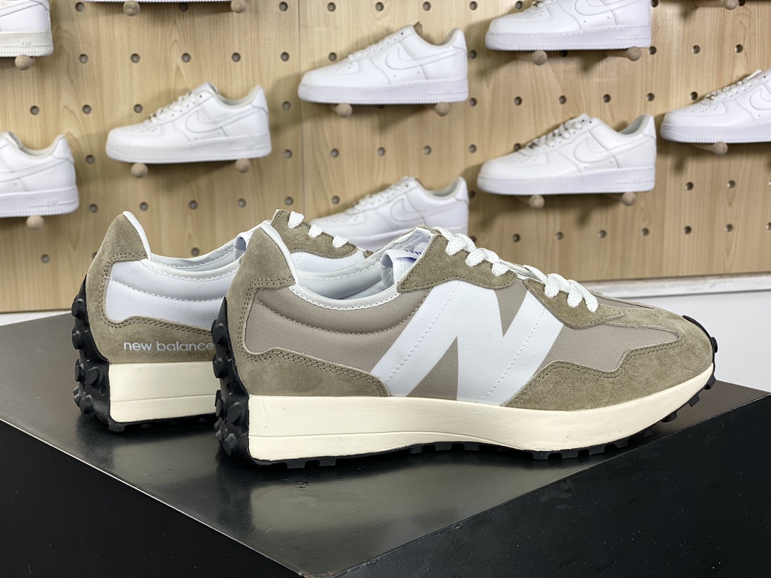 180 新百伦New Balance MS327系列低帮复古休闲运动慢跑鞋“浅骆色”MS327LH1