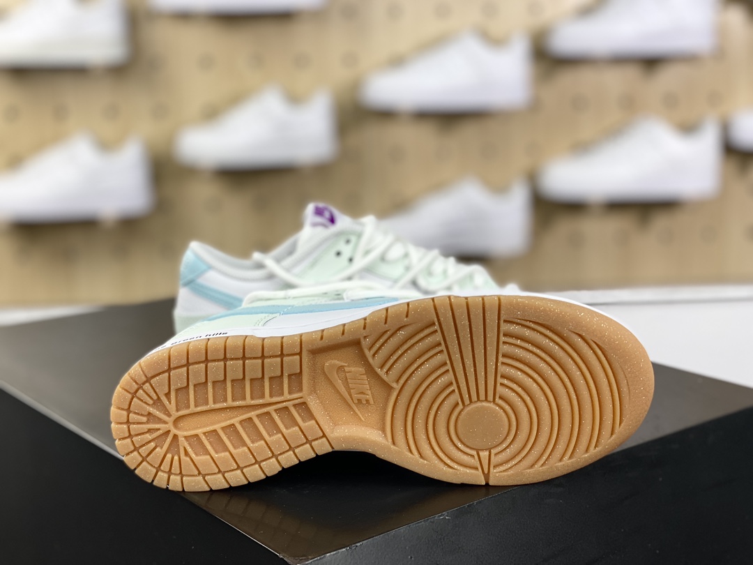 240 耐克Nike SB Dunk Low Lot"Coconut Cloud Latte"扣篮板鞋“奶蓝椰云拿铁绑绳”FD9922-151