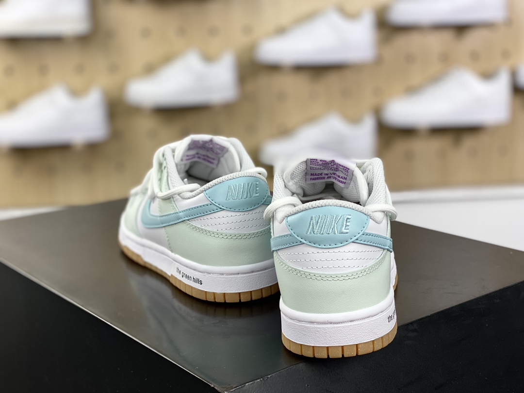 240 耐克Nike SB Dunk Low Lot"Coconut Cloud Latte"扣篮板鞋“奶蓝椰云拿铁绑绳”FD9922-151