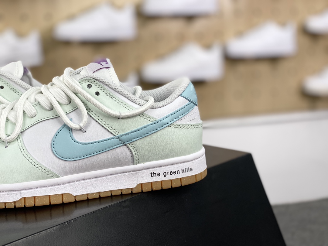 240 耐克Nike SB Dunk Low Lot"Coconut Cloud Latte"扣篮板鞋“奶蓝椰云拿铁绑绳”FD9922-151