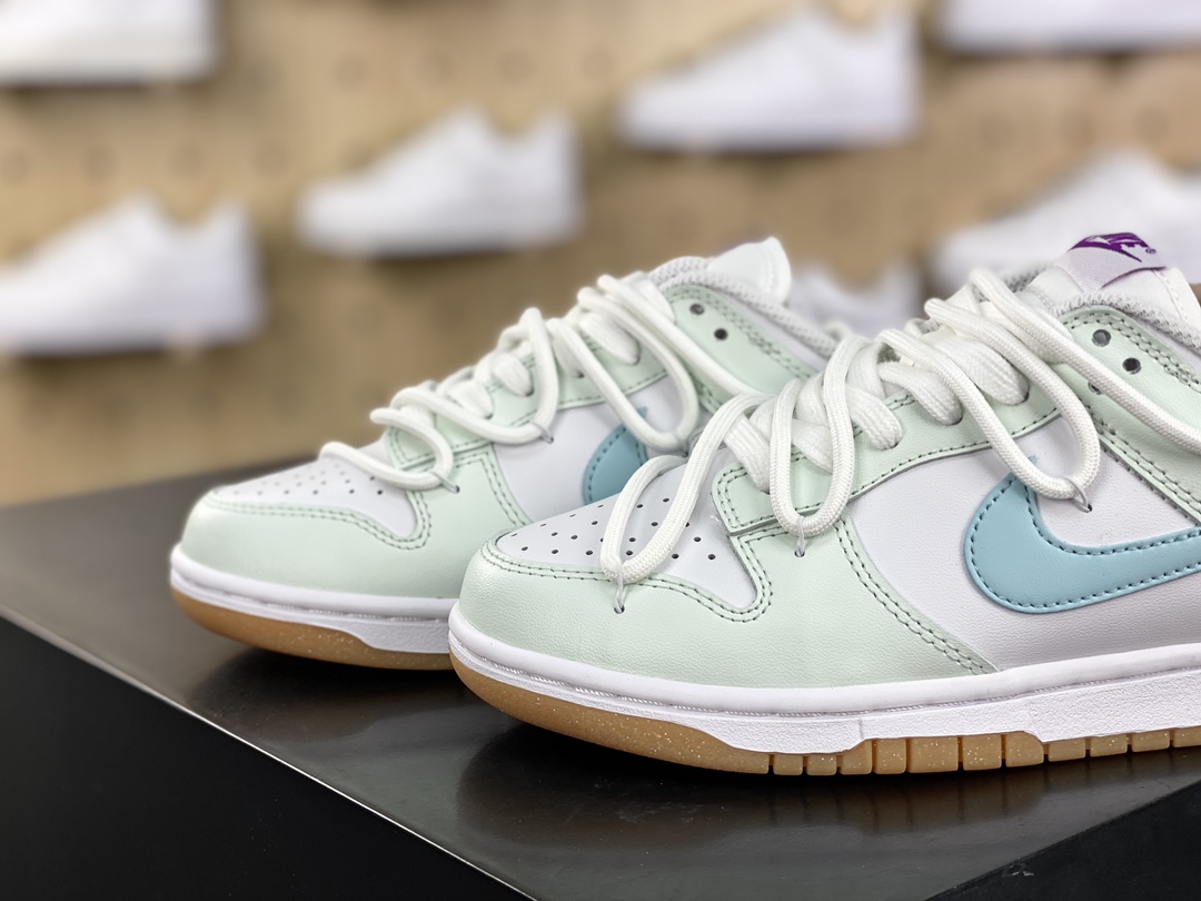 240 耐克Nike SB Dunk Low Lot"Coconut Cloud Latte"扣篮板鞋“奶蓝椰云拿铁绑绳”FD9922-151