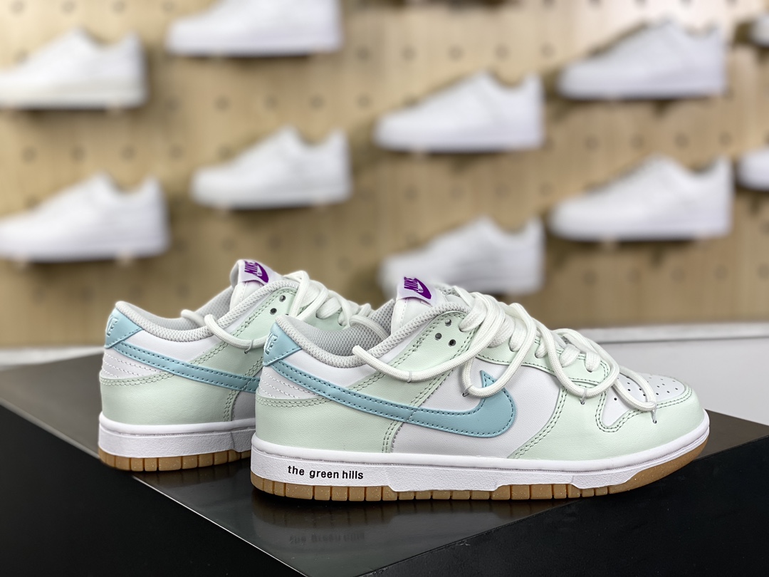 240 耐克Nike SB Dunk Low Lot"Coconut Cloud Latte"扣篮板鞋“奶蓝椰云拿铁绑绳”FD9922-151