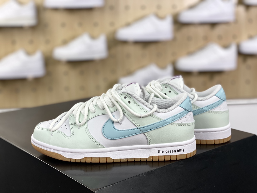 240 耐克Nike SB Dunk Low Lot"Coconut Cloud Latte"扣篮板鞋“奶蓝椰云拿铁绑绳”FD9922-151