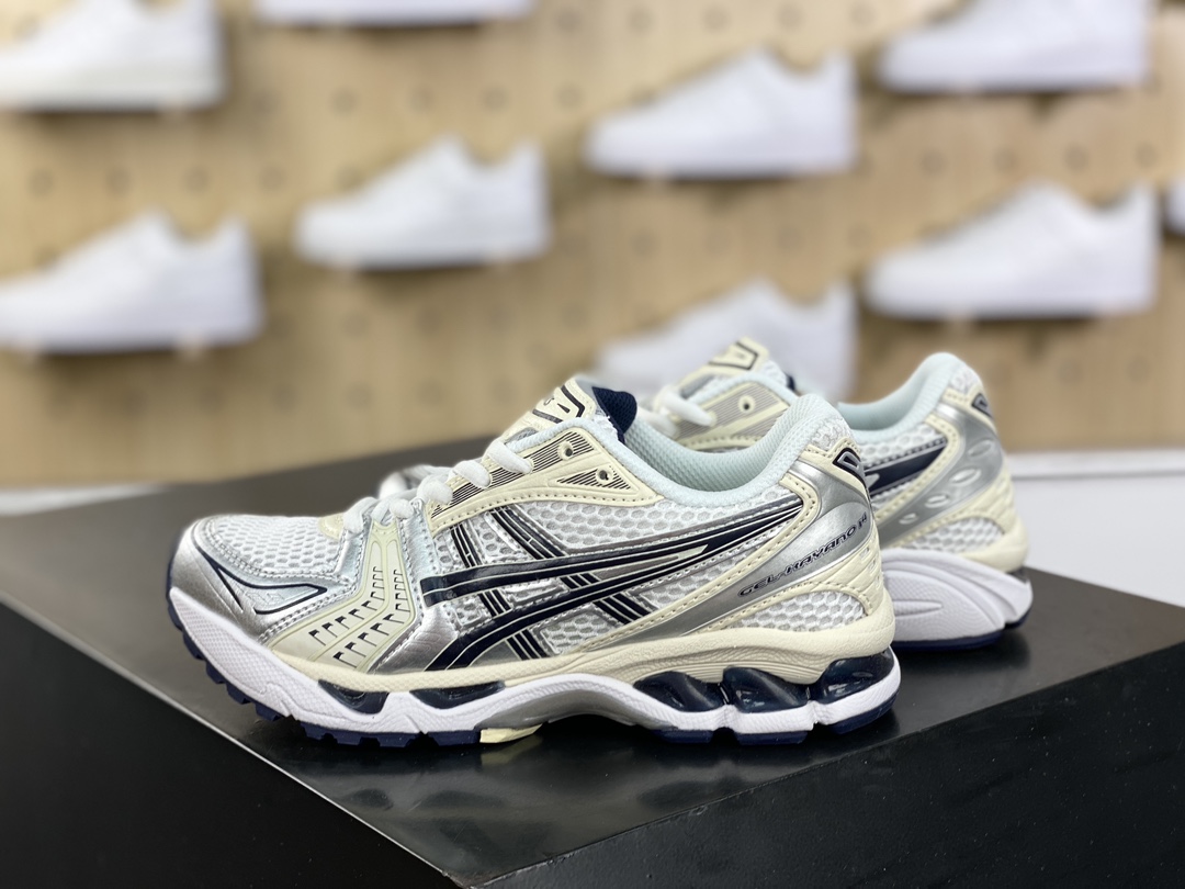 220 亚瑟士/ASICS Gel Kayano 14"Beige Sliver/Grey"卡亚诺14代系列跑步鞋