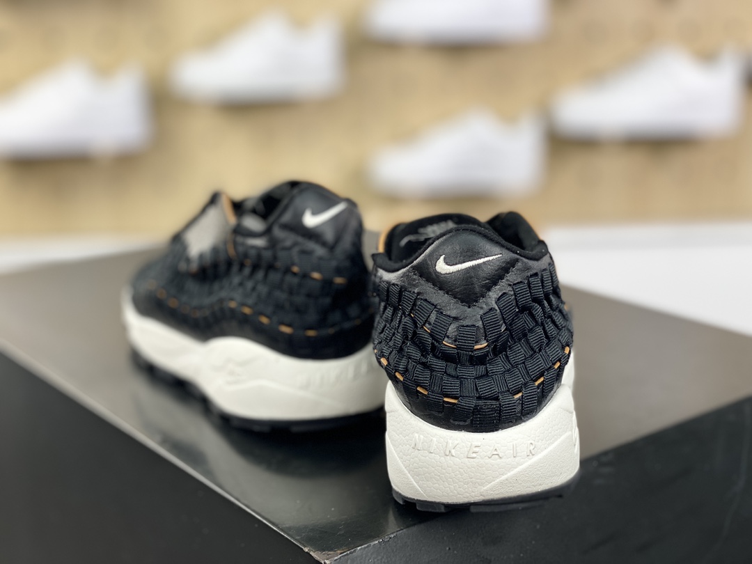 NIKE Air Footscape Woven ”Smoke Grey” foot running shoes ”Horse Hair Black Grey” FB1959-010