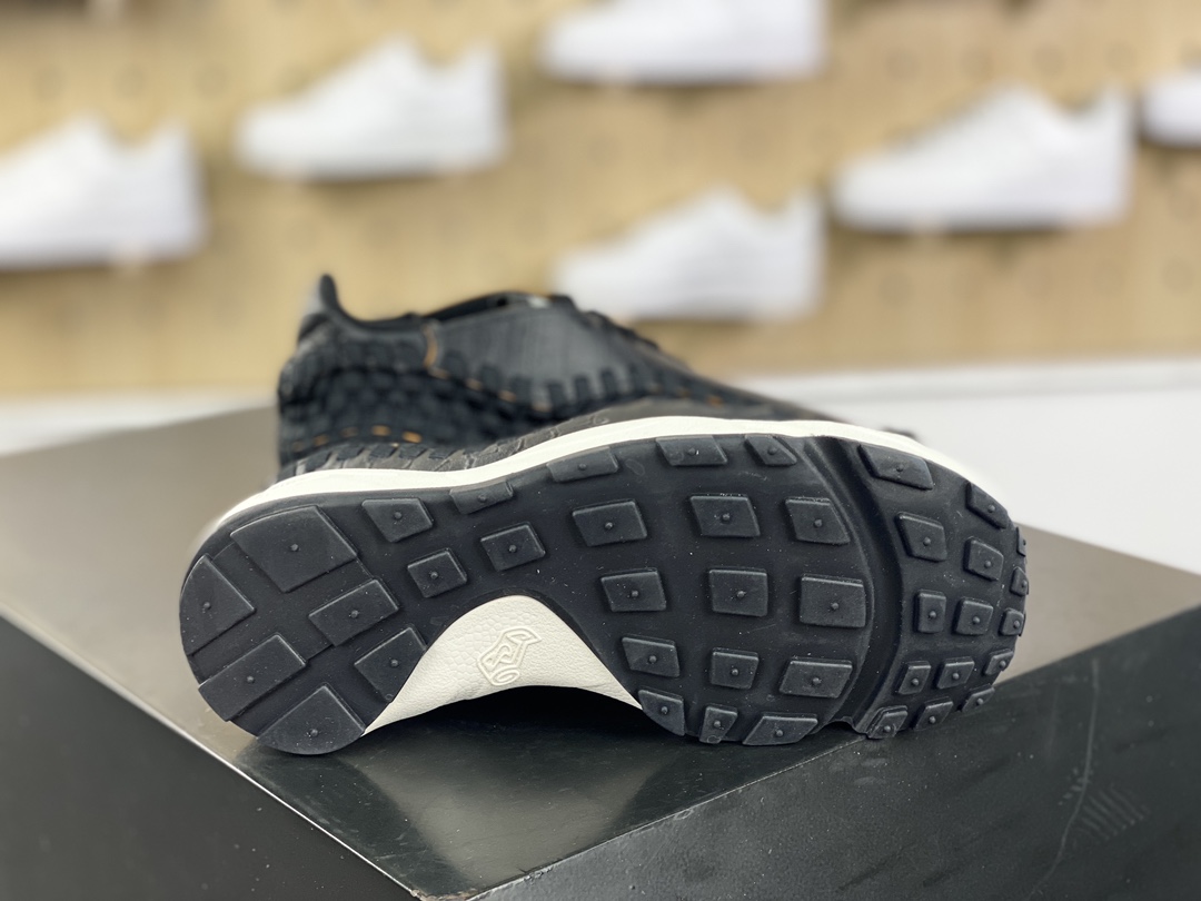 NIKE Air Footscape Woven ”Smoke Grey” foot running shoes ”Horse Hair Black Grey” FB1959-010