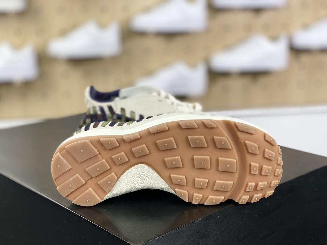 NIKE Air Footscape Woven ”Cow Print” running shoes ”Military Green” FV3615-191
