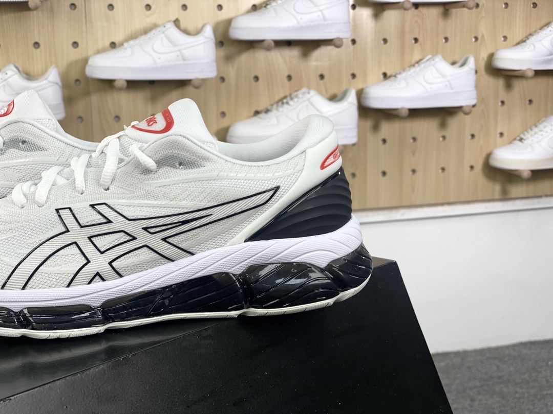 240 亚瑟士/ASICS Gel-Quantum 360 VIII”White Black Red”量子跑步鞋“白黑红”1203A305-101