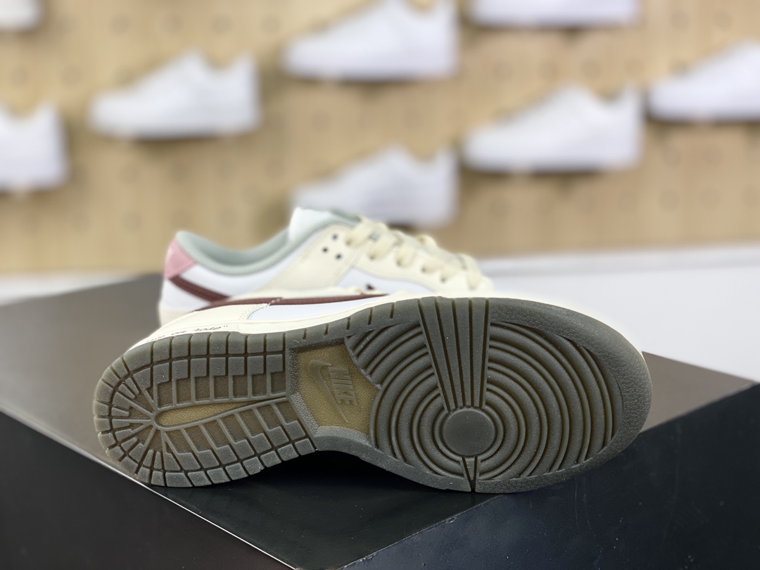 Nike SB Dunk Low ”Light Smoke Grey” dunk shoes ”Almond White Pink Brown Flowering Messenger” DD1503-117