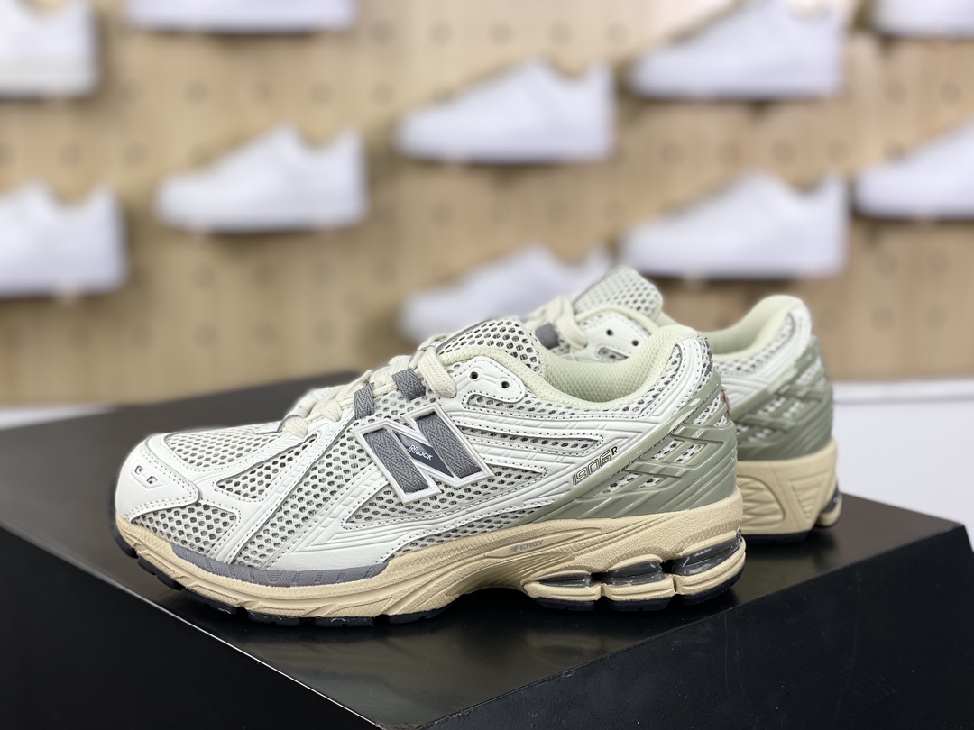 180 NB新百伦New Balance M1906R系列低帮慢跑鞋“网布米白灰”M1906RP