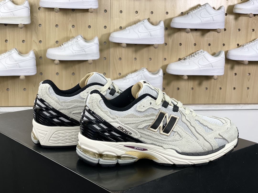 180 NB新百伦New Balance M1906Dv2”Protection Pack”系列慢跑鞋“解构翻毛浅灰黑金”M1906DC