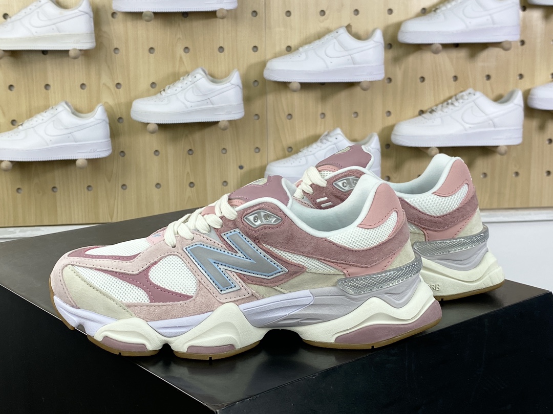 240 新百伦New Balance 9060”Rose Pink”系列复古跑步鞋“米粉白”U9060FRL