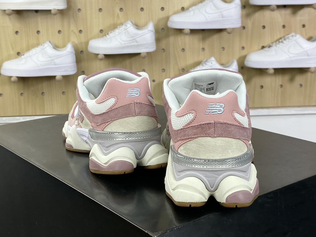 240 新百伦New Balance 9060”Rose Pink”系列复古跑步鞋“米粉白”U9060FRL