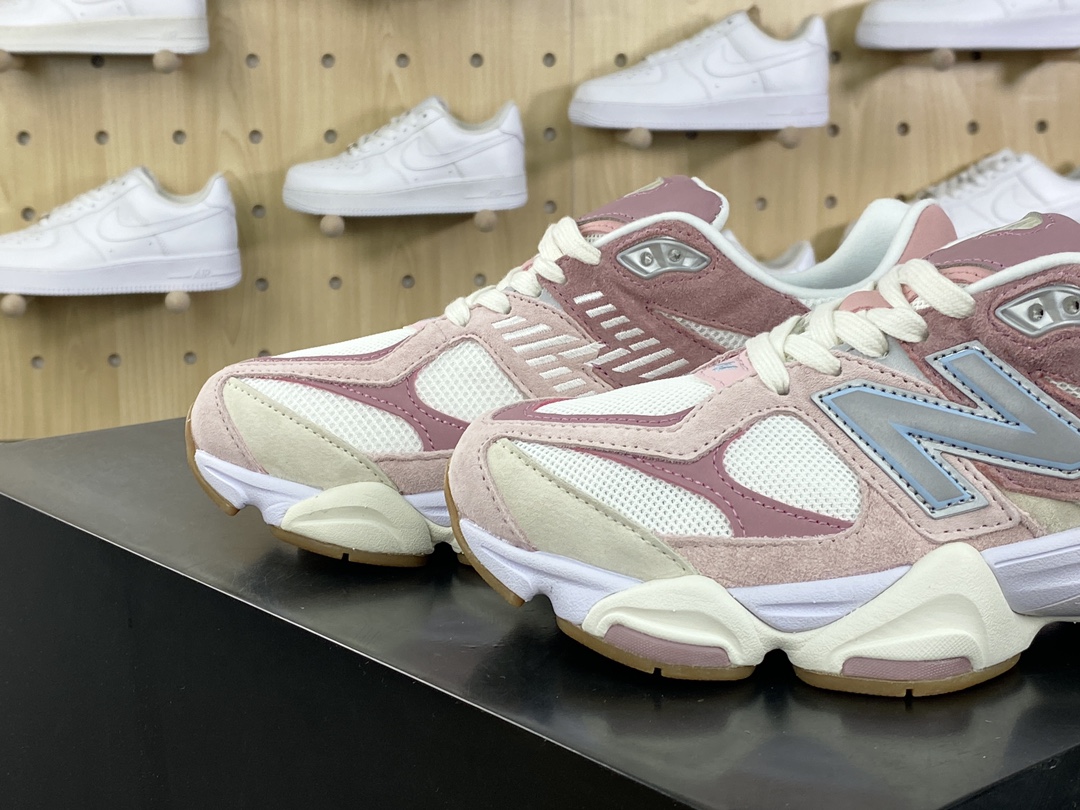 240 新百伦New Balance 9060”Rose Pink”系列复古跑步鞋“米粉白”U9060FRL