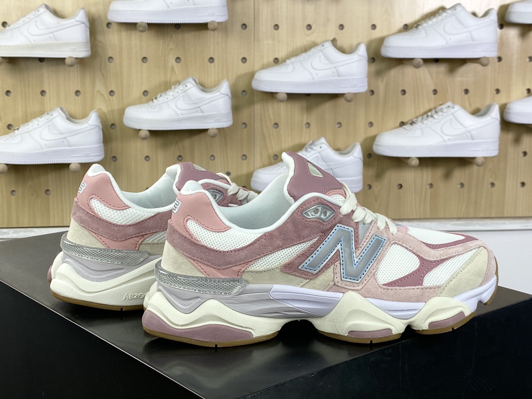 240 新百伦New Balance 9060”Rose Pink”系列复古跑步鞋“米粉白”U9060FRL