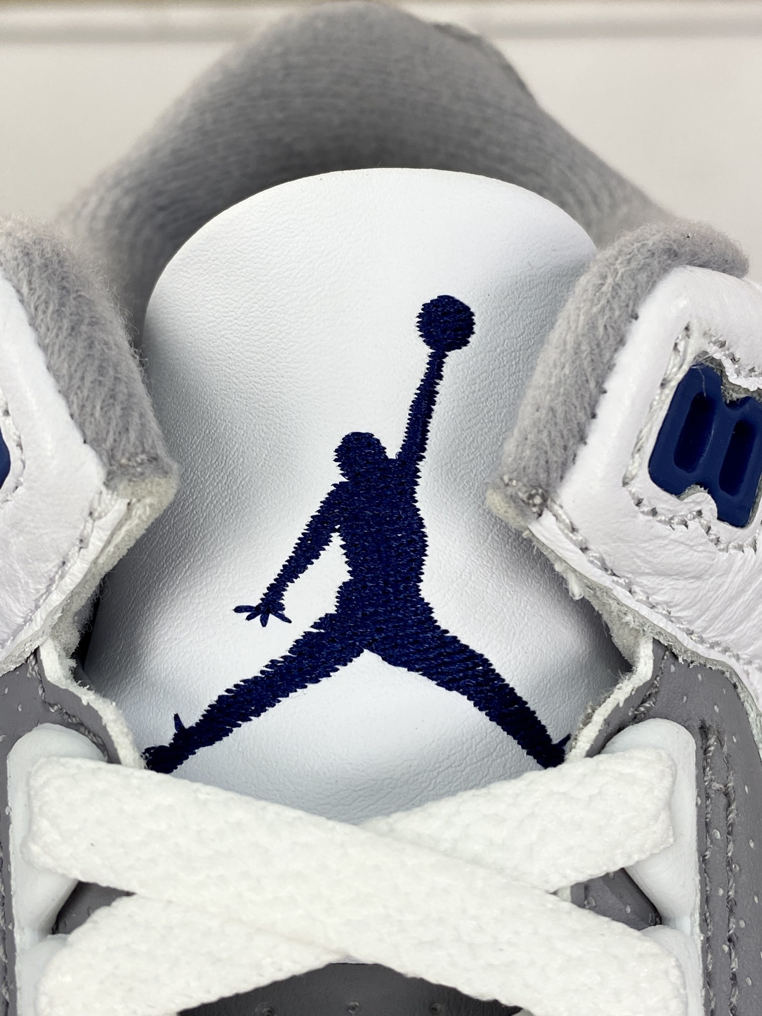 450 耐克Nike Air Jordan 3 Retro PE”White Midnight Navy”迈克尔·乔丹AJ3代中帮篮球鞋“白午夜蓝爆裂纹”CT8532-140