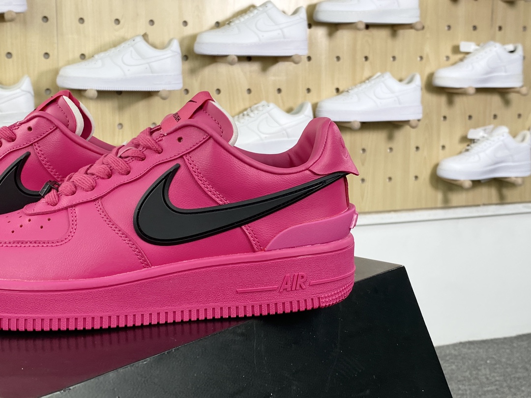 260 AMBUSH x Nike Air Force 1 Low SP"Hot Pink"空军一号板鞋“联名火龙果黑大钩”DV3464-200