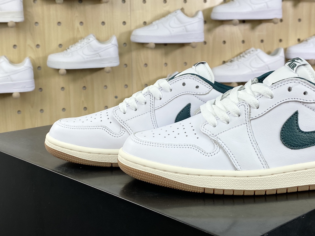 300 耐克Nike Air Jordan 1 Low Golf”Gorge Green”AJ1乔丹一代运动鞋“白绿脚趾”CZ0775-133