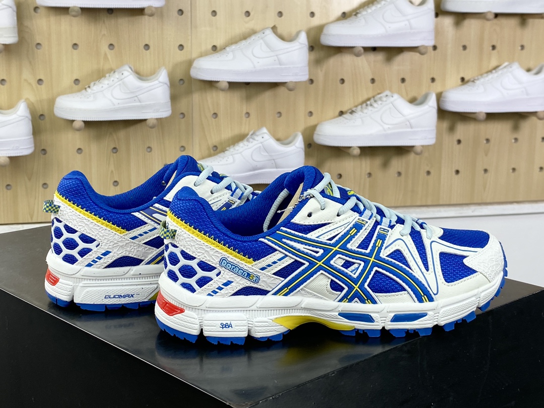 200 ASICS Gel-Kahana 8代系列低帮户外越野休闲运动跑步鞋“联名白宝蓝多啦A梦”1013A137-400