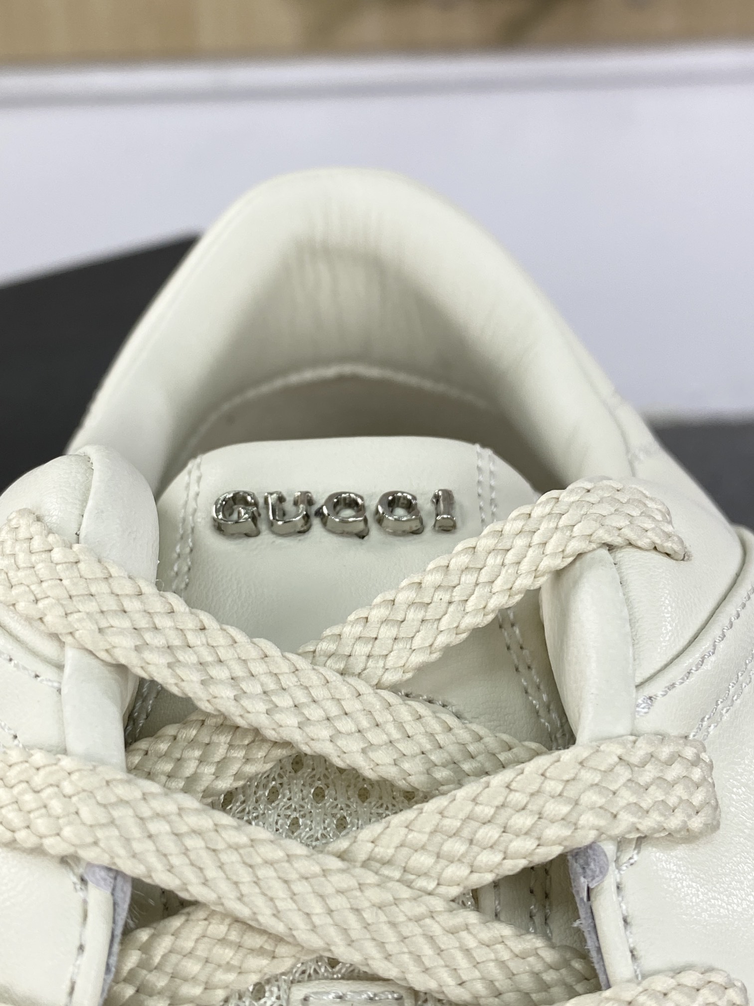 460 古驰Gucci Ripple Low Sneaker 波纹系列低帮运动鞋“米白GG互扣LOGO”771471 AAC95 9110