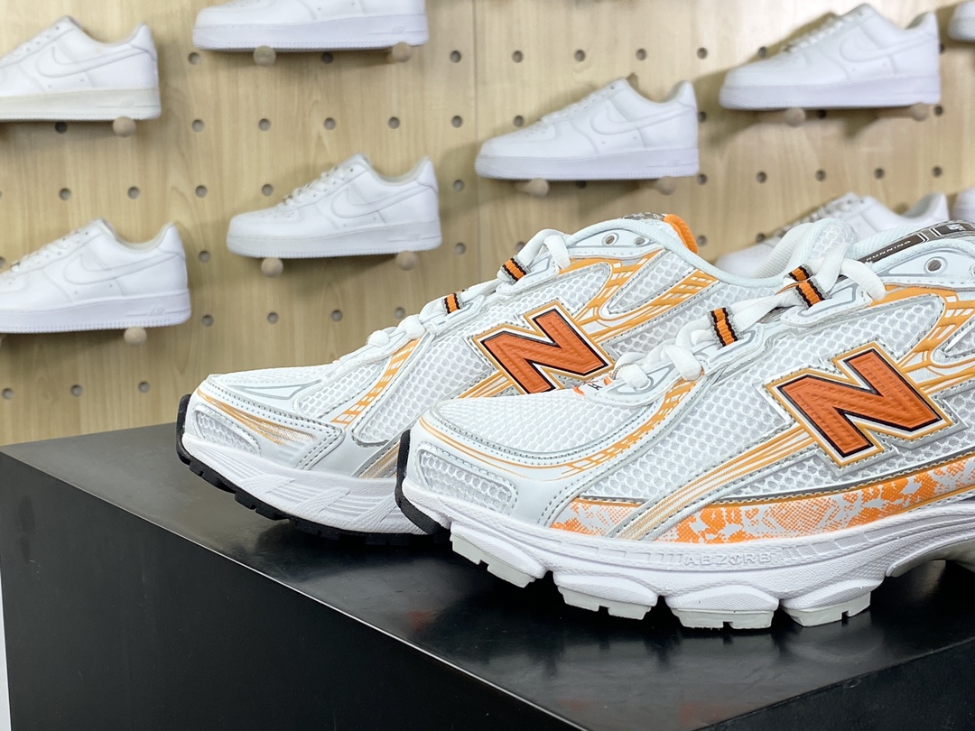 240 NB新百伦New Balance MR740系列低帮复古老爹风休闲运动慢跑鞋“白银亮橙”MR740SE