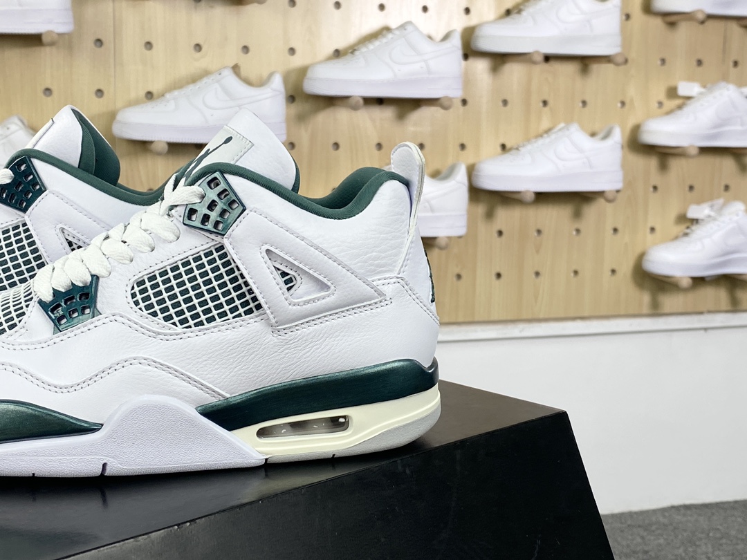 450 耐克Nike Air Jordan 4 Retro"Oxidized Green"迈克尔·乔丹AJ4代中帮篮球鞋“白金属墨绿”FQ8138-103