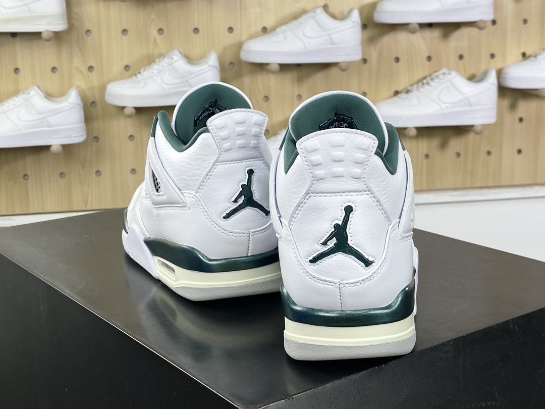 450 耐克Nike Air Jordan 4 Retro"Oxidized Green"迈克尔·乔丹AJ4代中帮篮球鞋“白金属墨绿”FQ8138-103