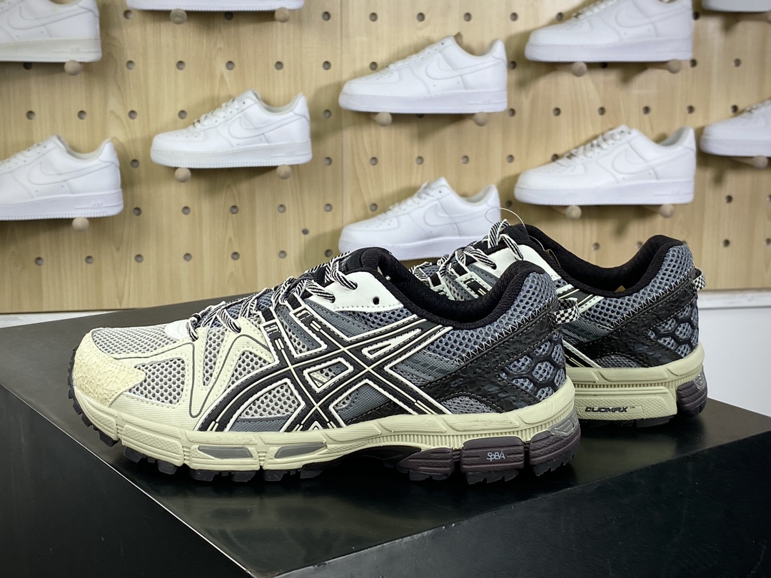 200 亚瑟士/ASICS Tiger Gel-Kahana 卡哈娜8代系列低帮跑步鞋“米白深灰黑”1012B539-020